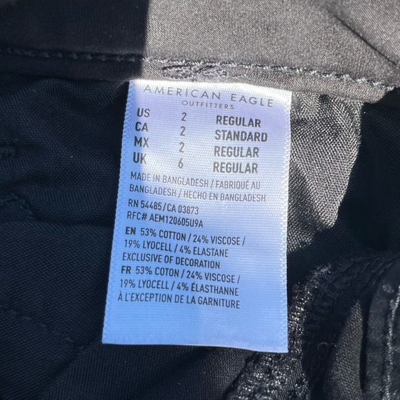 American Eagle stretch skinny jeans size 2 - Picture 3 of 3